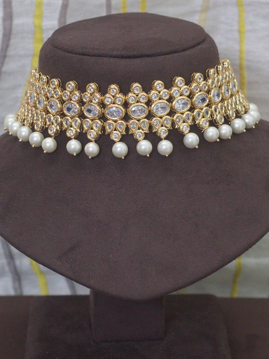 Uncut Pearl Choker